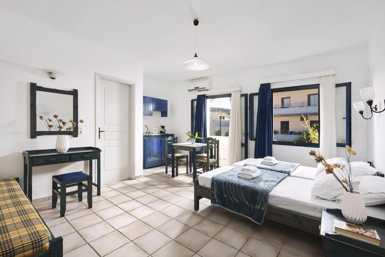 Eva Suites & Apartments Агия-Марина Экстерьер фото